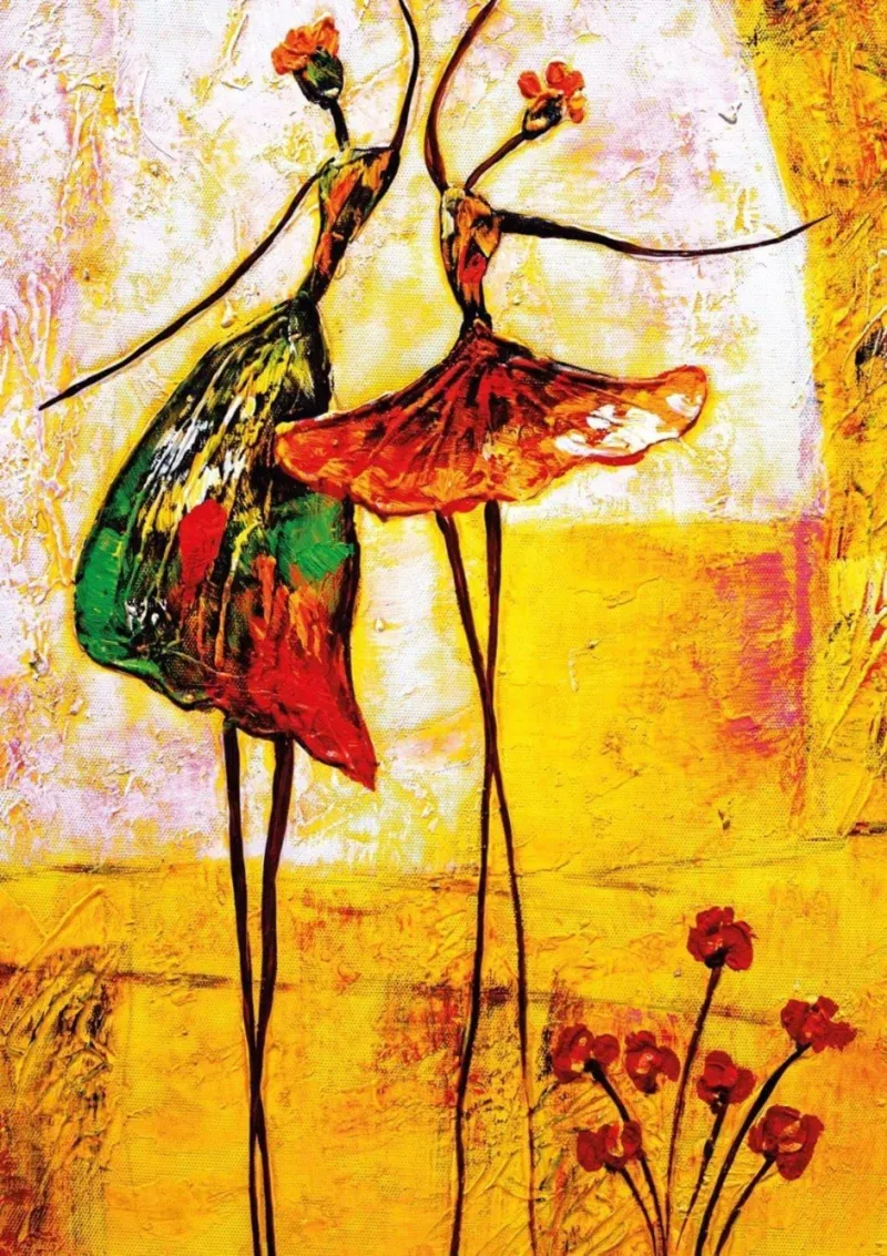 Mini Puzzle - Danseuses