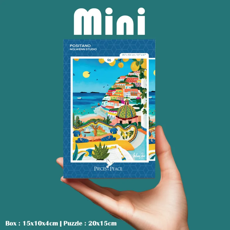 Mini Puzzle - Positano