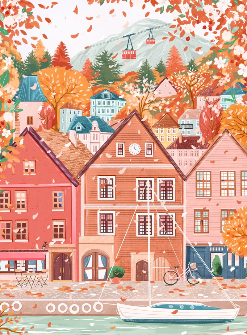 Mini Puzzle - Bergen