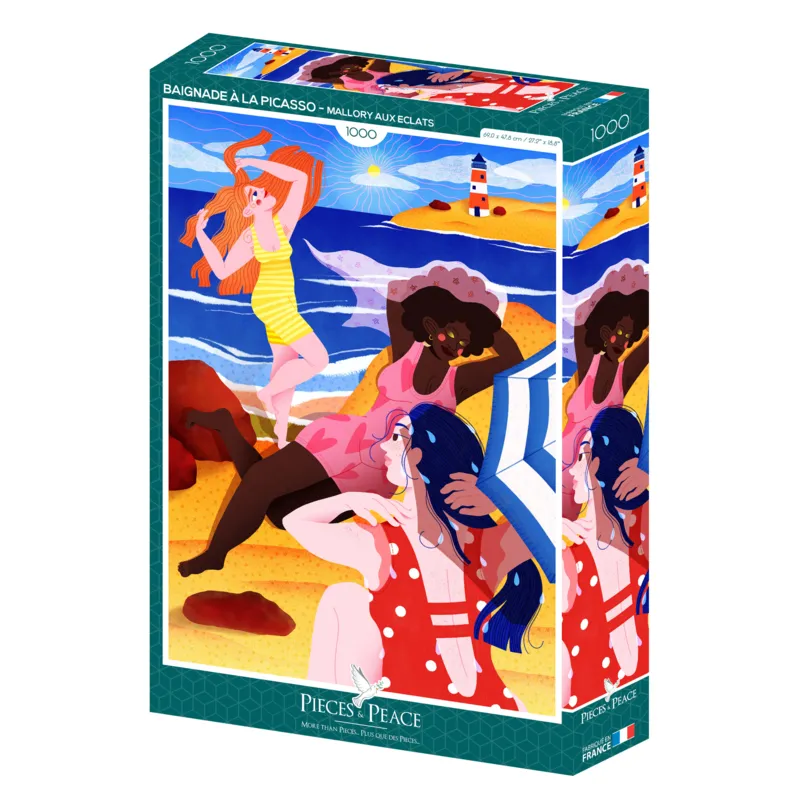 Bathing like Picasso