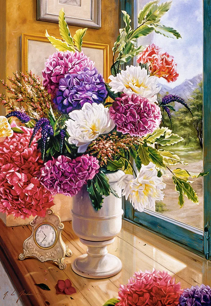 Nature Morte aux Hortensias