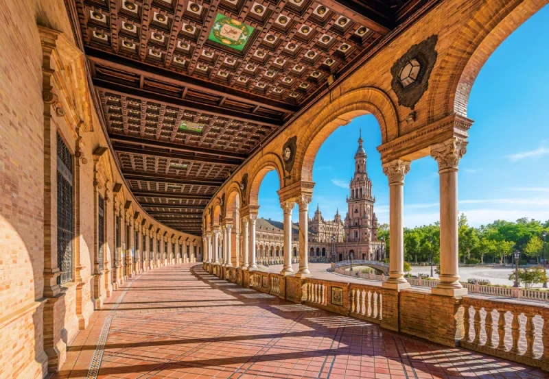 Place de l'Espagne, Séville, Espagne