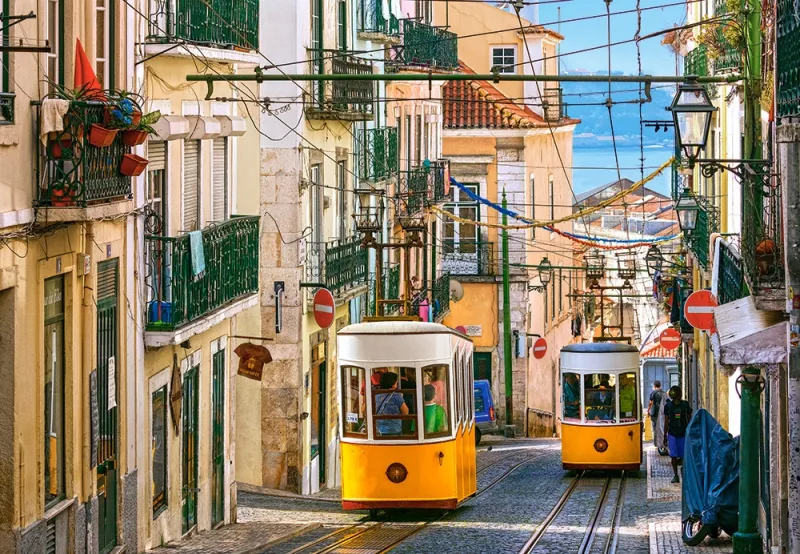 Tramway de Lisbonne, Portugal