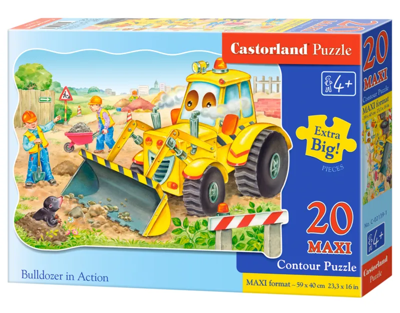 Pièces maxi - Bulldozer en action