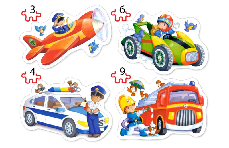 4 Puzzles - Exciting Jobs