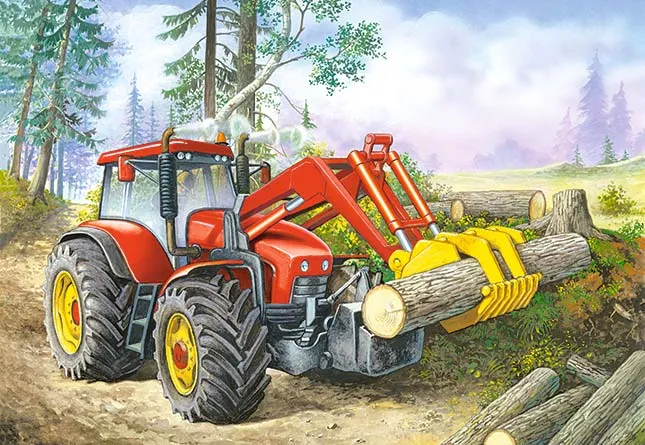Tracteur du Forestier