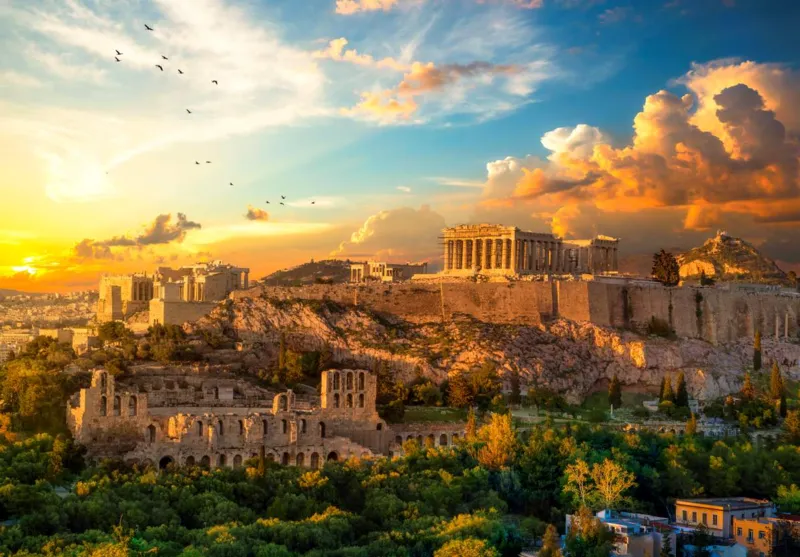 Acropole d'Athènes, Grèce