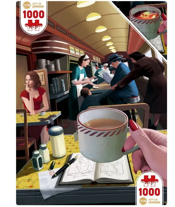 Puzzle TWIST - Blue Plate Special