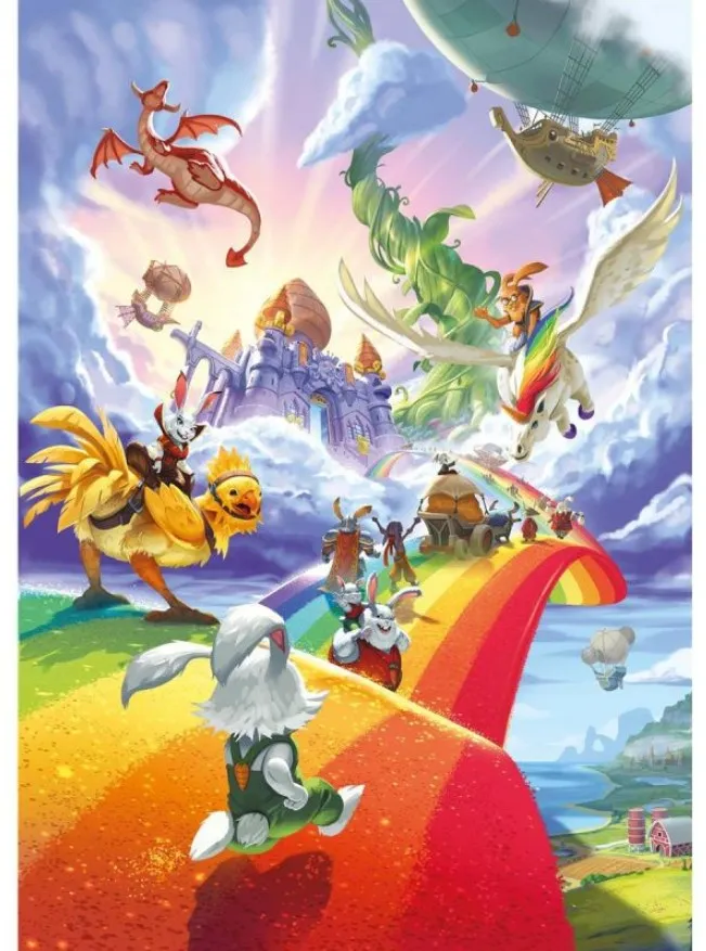 Puzzle TWIST - Bunny Kingdom in the Sky