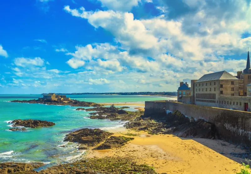 Plage de Saint Malo, Bretagne