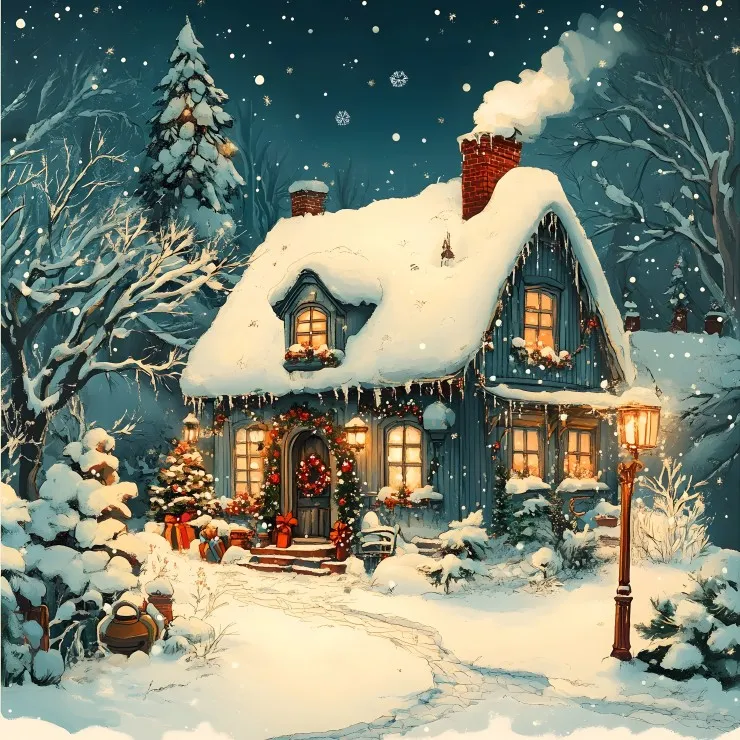 Cottage de Noël