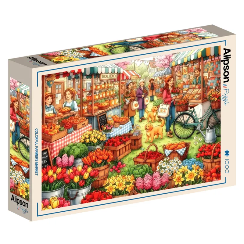 Marché Fermier Haut en Couleur