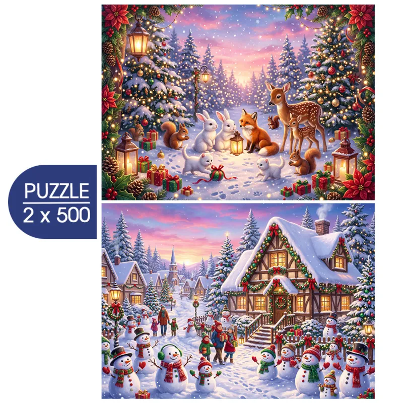 2 Puzzles - Vive Noël !