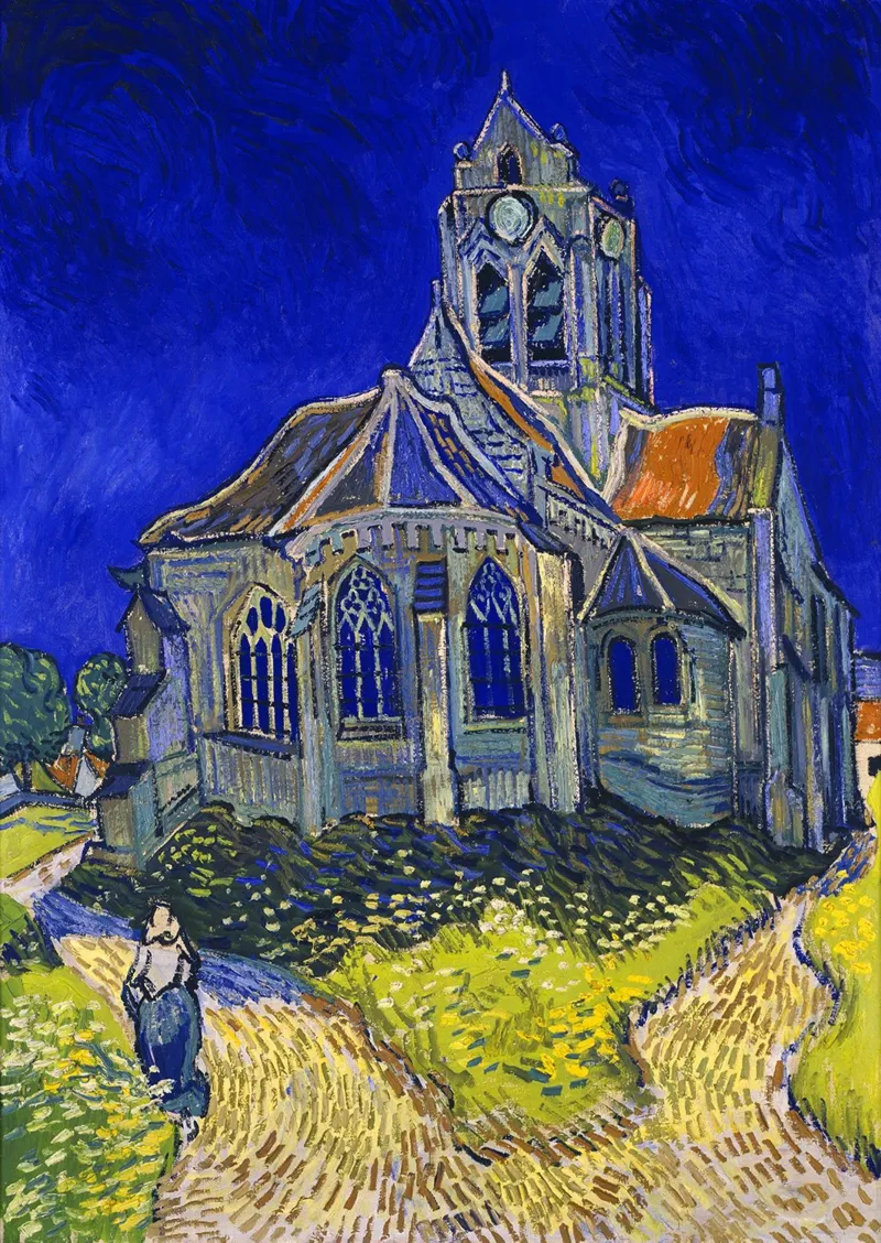Vincent Van Gogh: Eglise à Auvers-sur-Oise