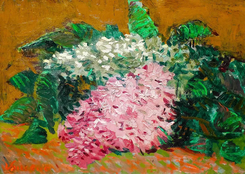 Vincent Van Gogh : Nature morte aux lilas