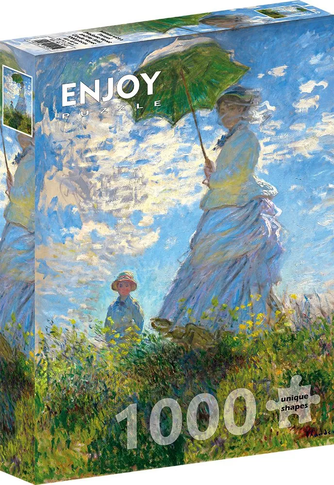 Claude Monet : Femme à l'ombrelle