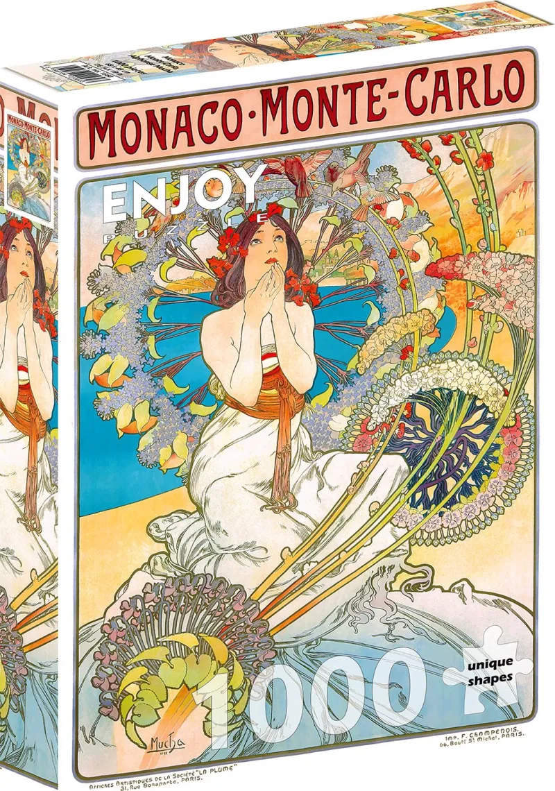 Monaco Monte Carlo, Alphonse Mucha
