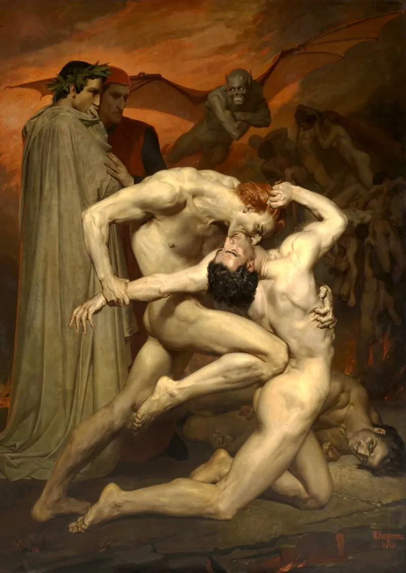 William Bouguereau - Dante et Virgile