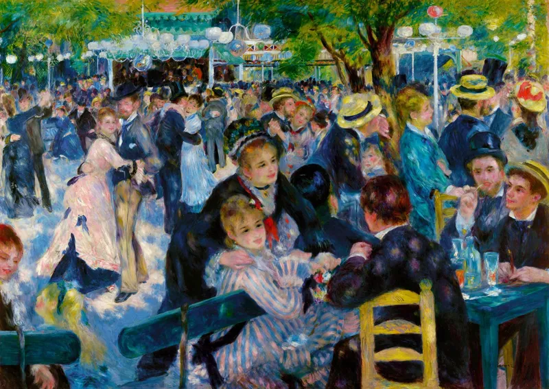 Auguste Renoir : Danse au Moulin de la Galette