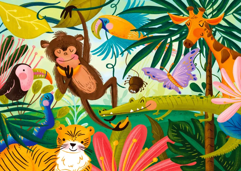 Dans la jungle