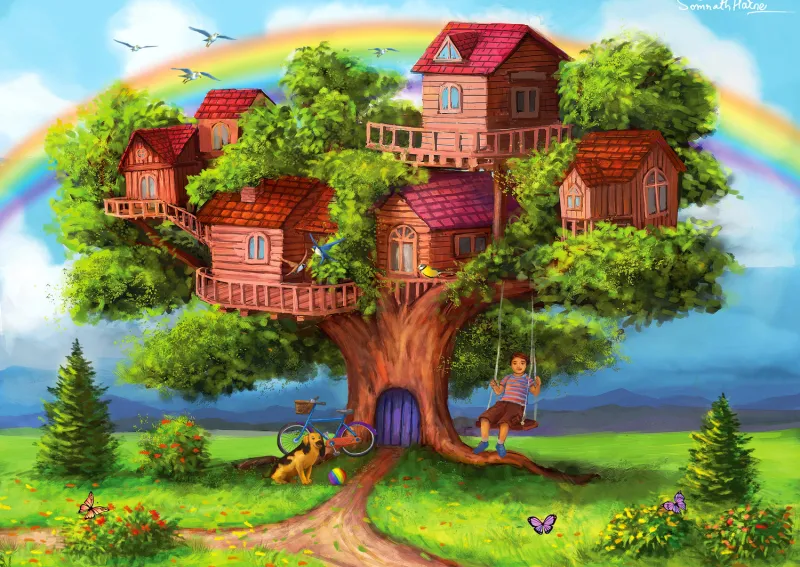 Les Cabanes dans les Arbres