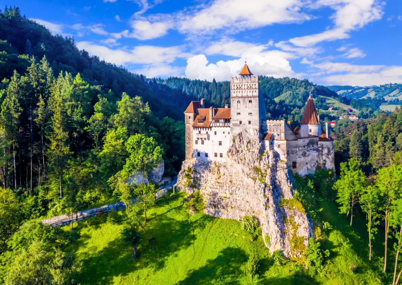 Château de Bran en Été, Roumanie