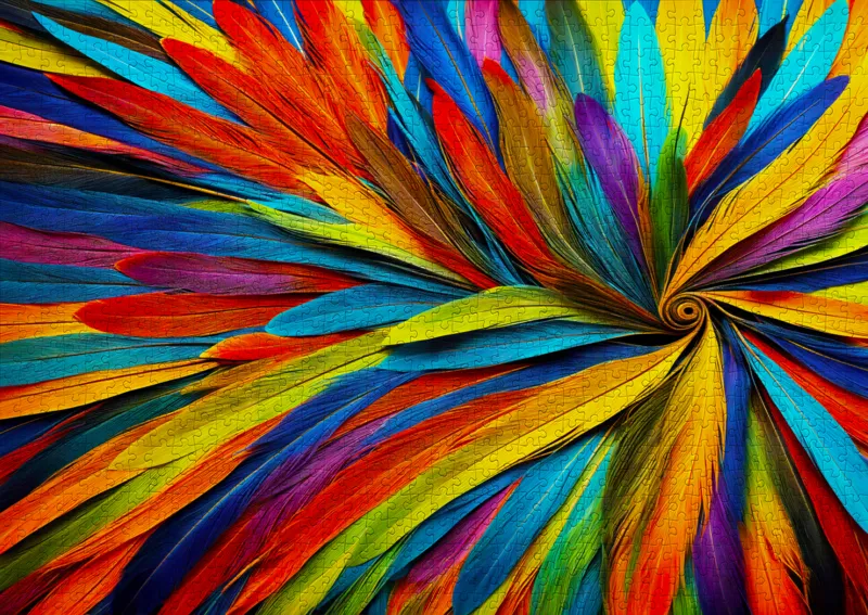 Colorful Feathers