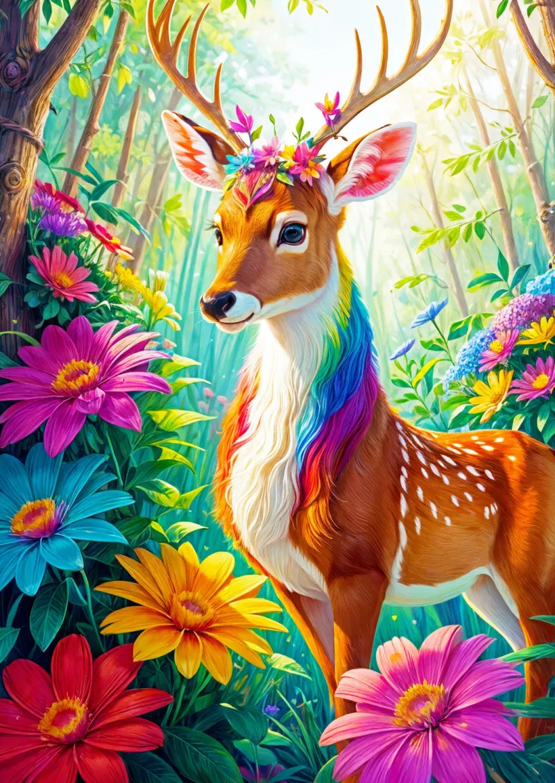Cerf Magique