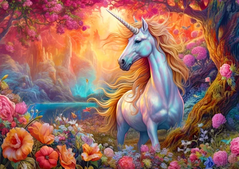 Jolie Licorne Enchantée