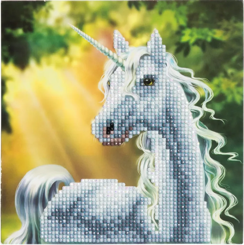 Crystal Art - Kit Broderie Diamant - Licorne