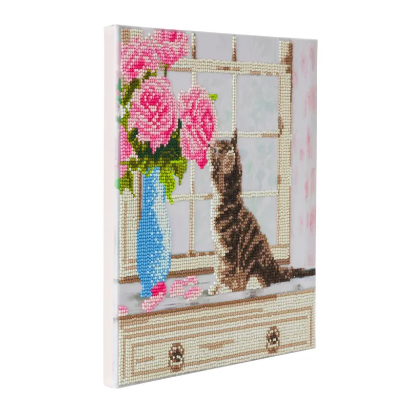 Crystal Art - Kit Broderie Diamant - Chaton