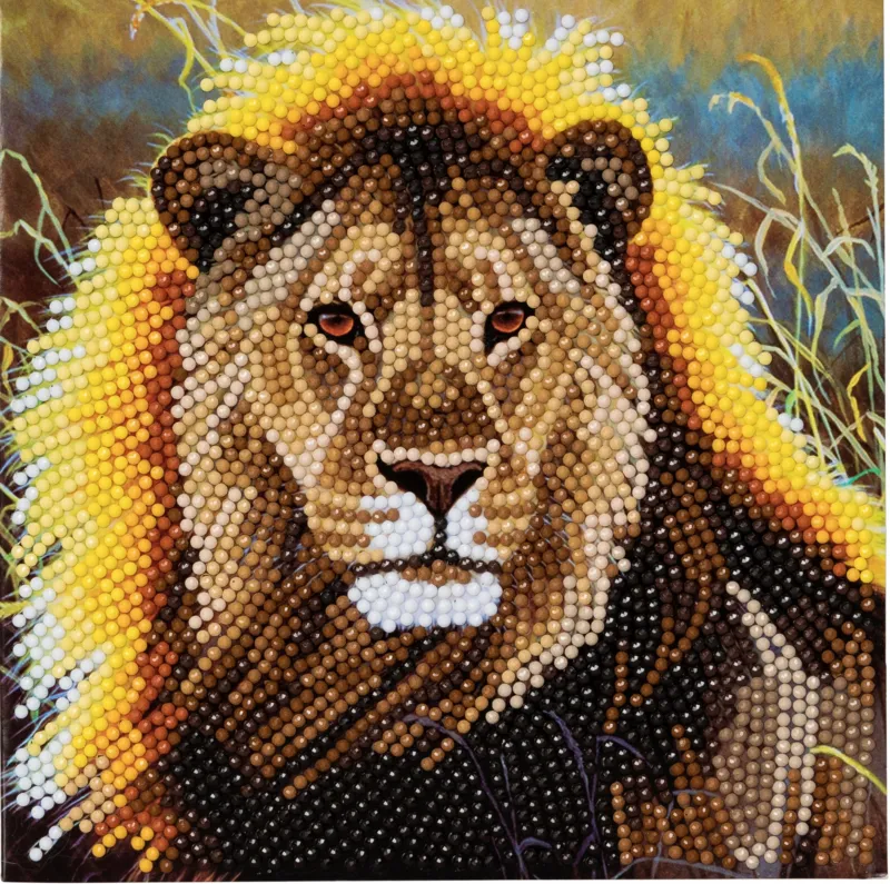 Crystal Art - Kit Broderie Diamant - Lion