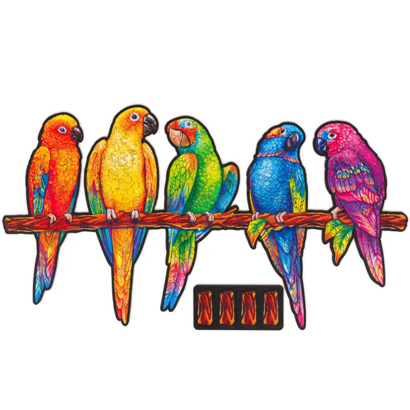 Perroquets Ludiques - Taille M
