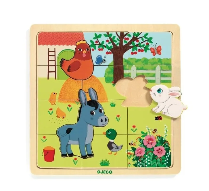Puzzle en Bois - Puzzlo Farm