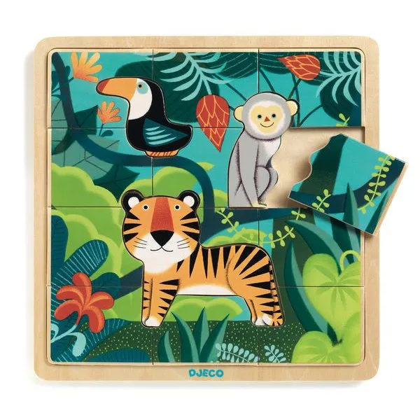 Puzzle en Bois - Jungle