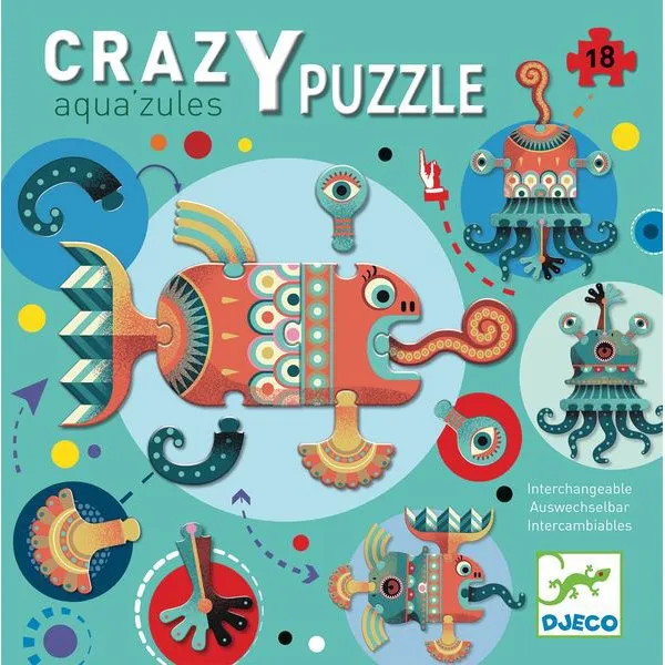 Crazy Puzzle - Aqua'zules