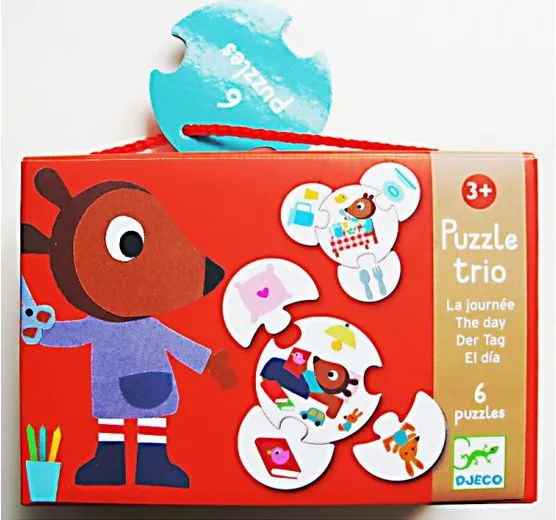 Puzzle Trio - Edouard Manceau : La Journée