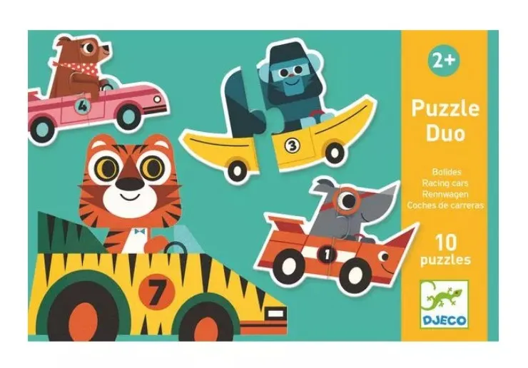 10 Puzzles Duo Bolides