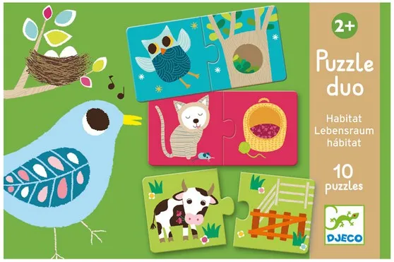 Puzzle Duo - Géraldine Cosneau : Habitat