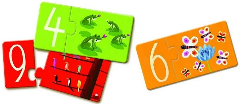 Puzzle Duo - Tom Schamp : Chiffres