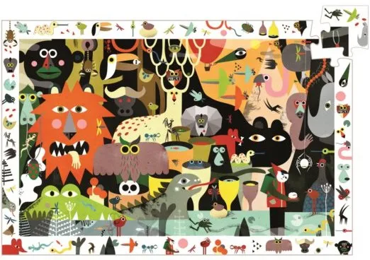 Puzzle d'observation + Poster - Philip Giordano : Safari