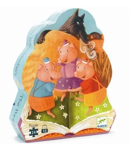 Boîte Silhouette - Le 3 Petits Cochons