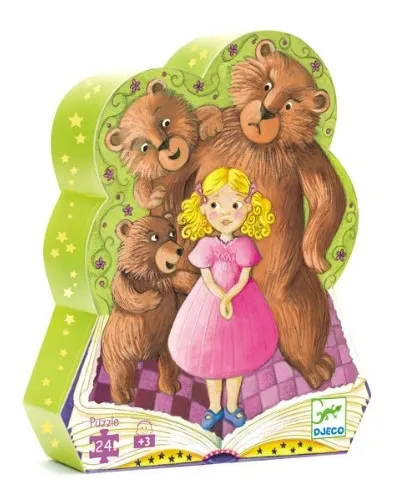 Boîte Silhouette - Boucle d'Or et les Trois Ours