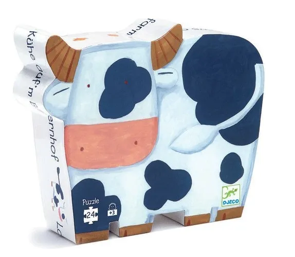 Boîte Silhouette - Les Vaches à la Ferme