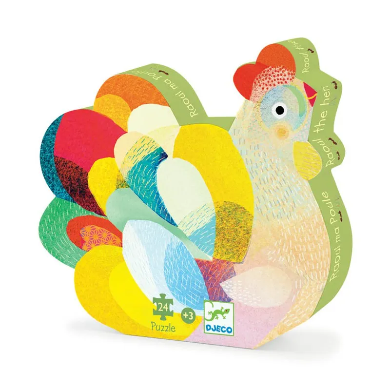 Puzzle Silhouette - Raoul ma poule