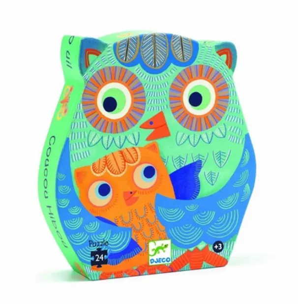 Puzzle Silhouette - Coucou Hibou
