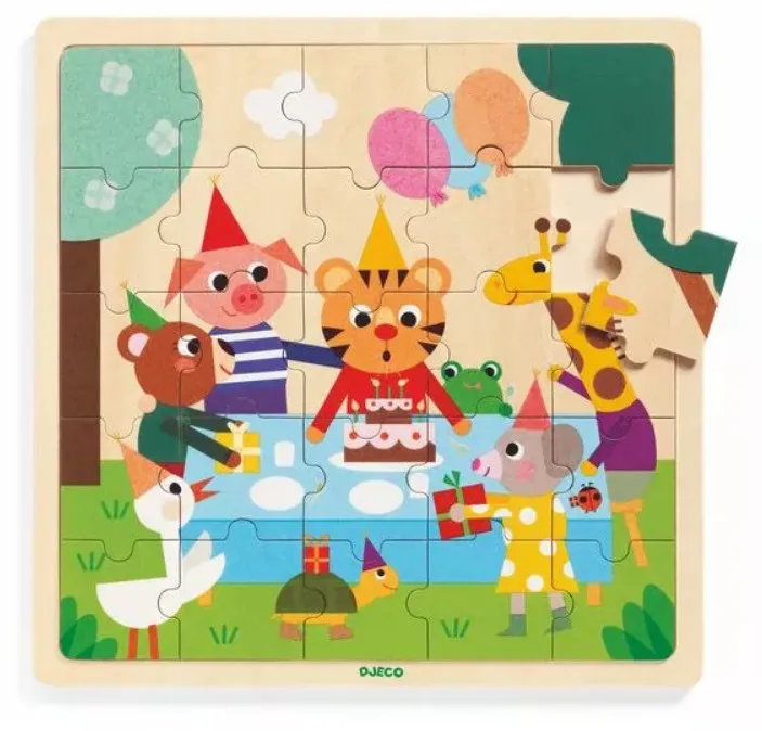 Puzzle Cadre en Bois - Puzzlo Happy