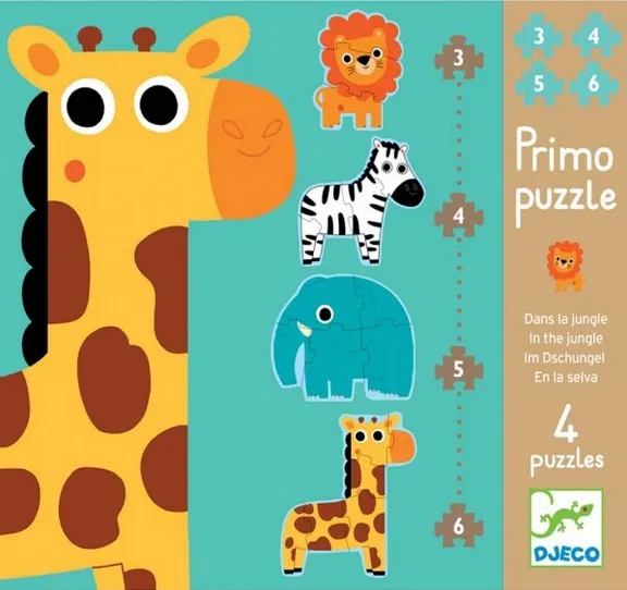 Puzzles Evolutifs : Dans la Jungle
