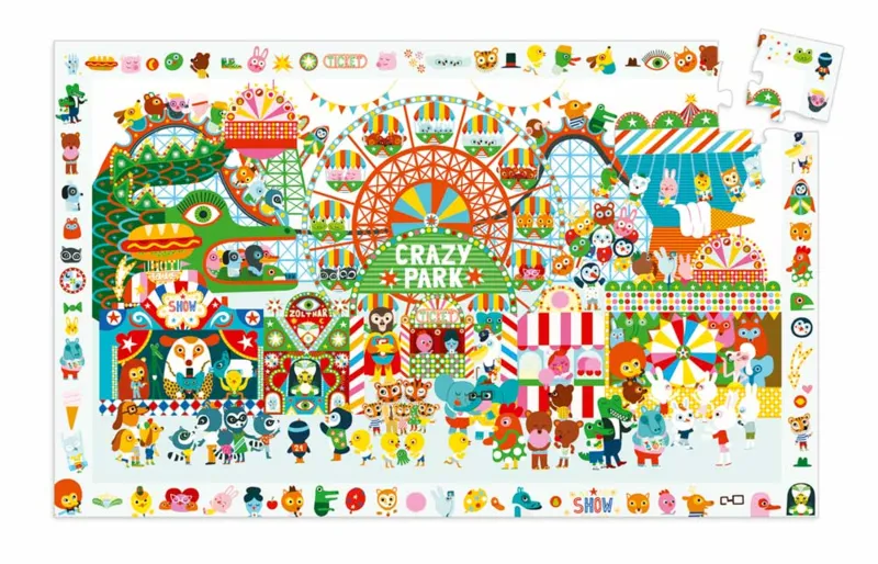 Puzzle Observation - Crazy Park