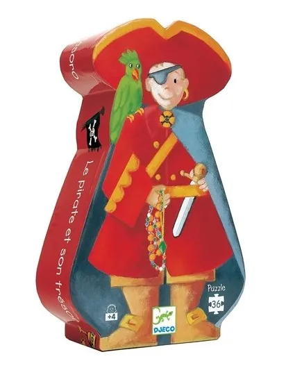 Boîte Silhouette - Le Pirate et son Trésor